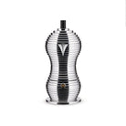 Alessi Stainless Pulcina Espresso Coffee Maker, 3 Cup with Black Handle