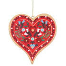 Alpine Wooden Hearts, Assorted Colours