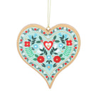 Alpine Wooden Hearts, Assorted Colours