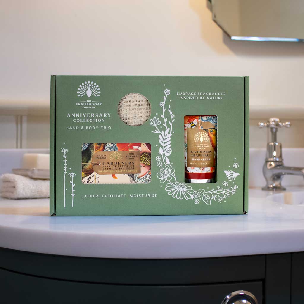 Anniversary Gardeners Grapefruit Hand & Body Trio Gift Set