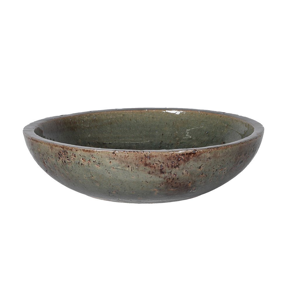 Antique Style Glazed Bowl