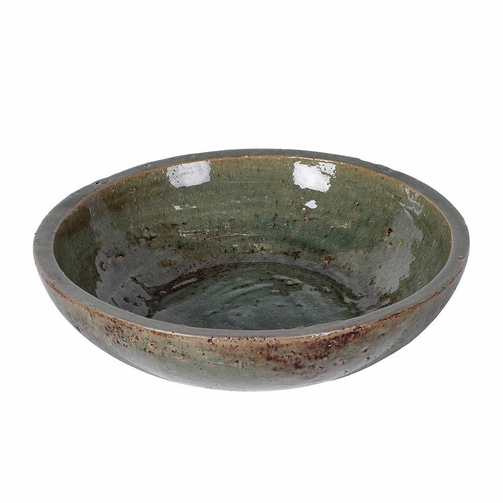 Antique Style Glazed Bowl
