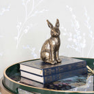 Antique Style Small Sitting Hare Sculpture
