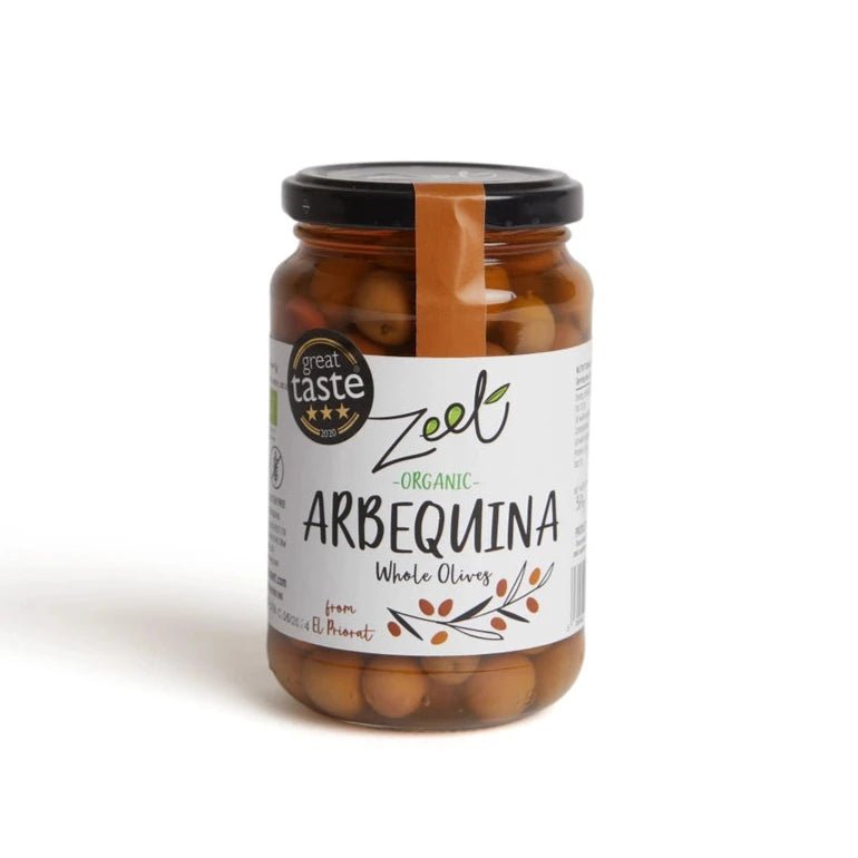 Arbequina Organic Olives 210G