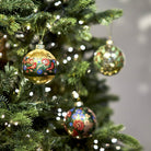 Assorted Folk Art Baubles - Angela Reed - Christmas Decorations