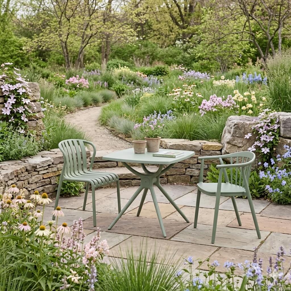 Axis French Grey Chair - Angela Reed - 