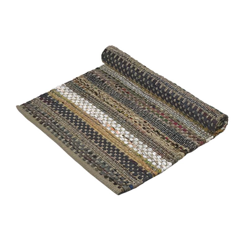 Aztec Chindi Rug, Beige 60x90cm,80x130cm,120x180cm