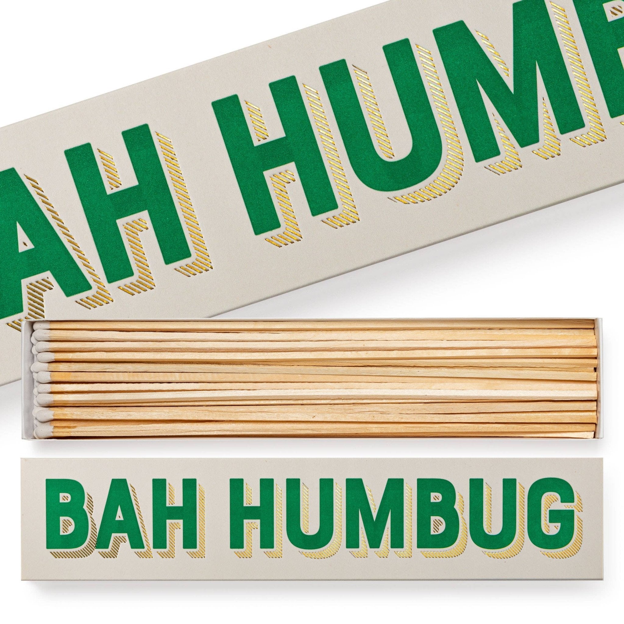 Bah Humbug Long Safety Matches - Angela Reed - 