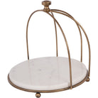 Belvedere Gold Single Tier Stand