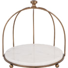 Belvedere Gold Single Tier Stand