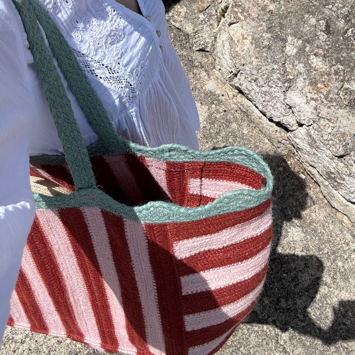 Beni Bag, Strawberry, Large - Angela Reed - 