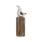 Bird on Driftwood Block, Large