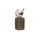 Bird on Driftwood Block, Small