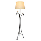 Bird Standard Lamp with 18" Shade