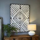 Black and White Abstract Tribal Picture