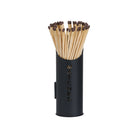 Black Finish Logs And Kindling Buckets & Matchstick Holder - Angela Reed - 