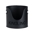 Black Finish Logs And Kindling Buckets & Matchstick Holder - Angela Reed - 
