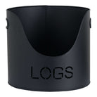 Black Finish Logs And Kindling Buckets & Matchstick Holder - Angela Reed - 