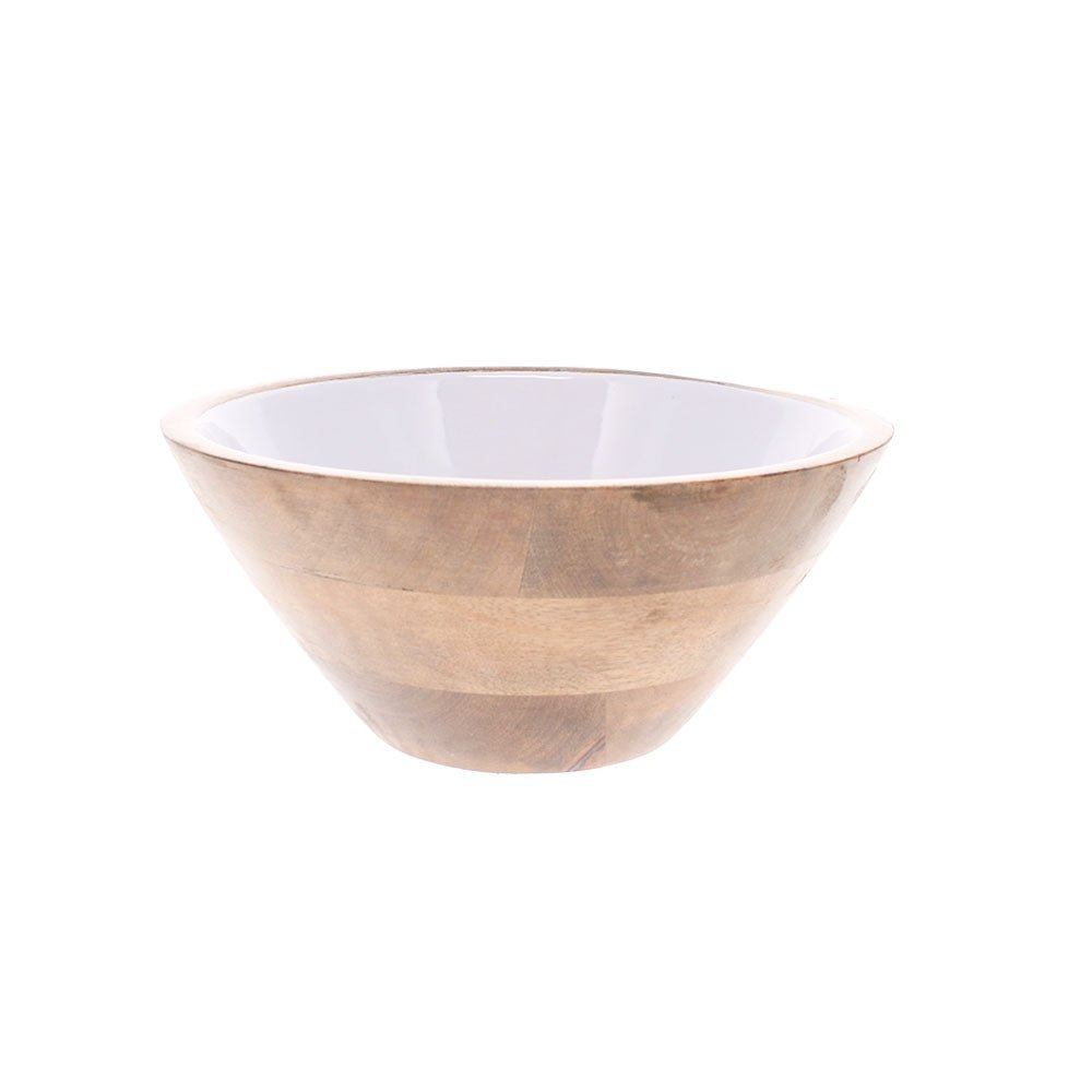 Blue Crab Wooden Bowl, 25cm