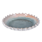 Blue Ombre Ridged Plate