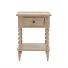 Bobbin 1 Drawer Bedside