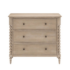 Bobbin 3 Drawer Chest