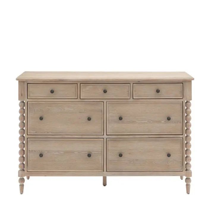 Bobbin 7 Drawer Chest