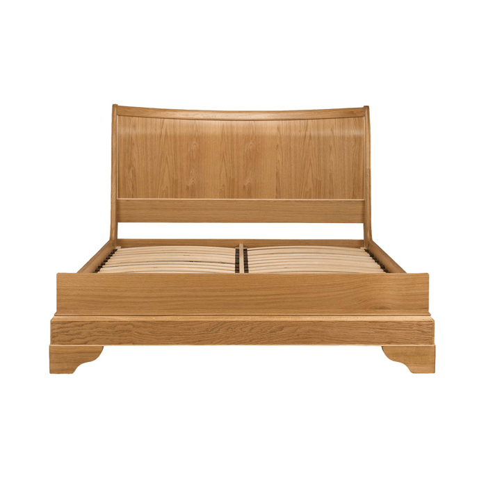 Bordeaux Oak Sleigh Bedstead - Angela Reed - 
