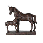 Bronze Effect Mare and Foal