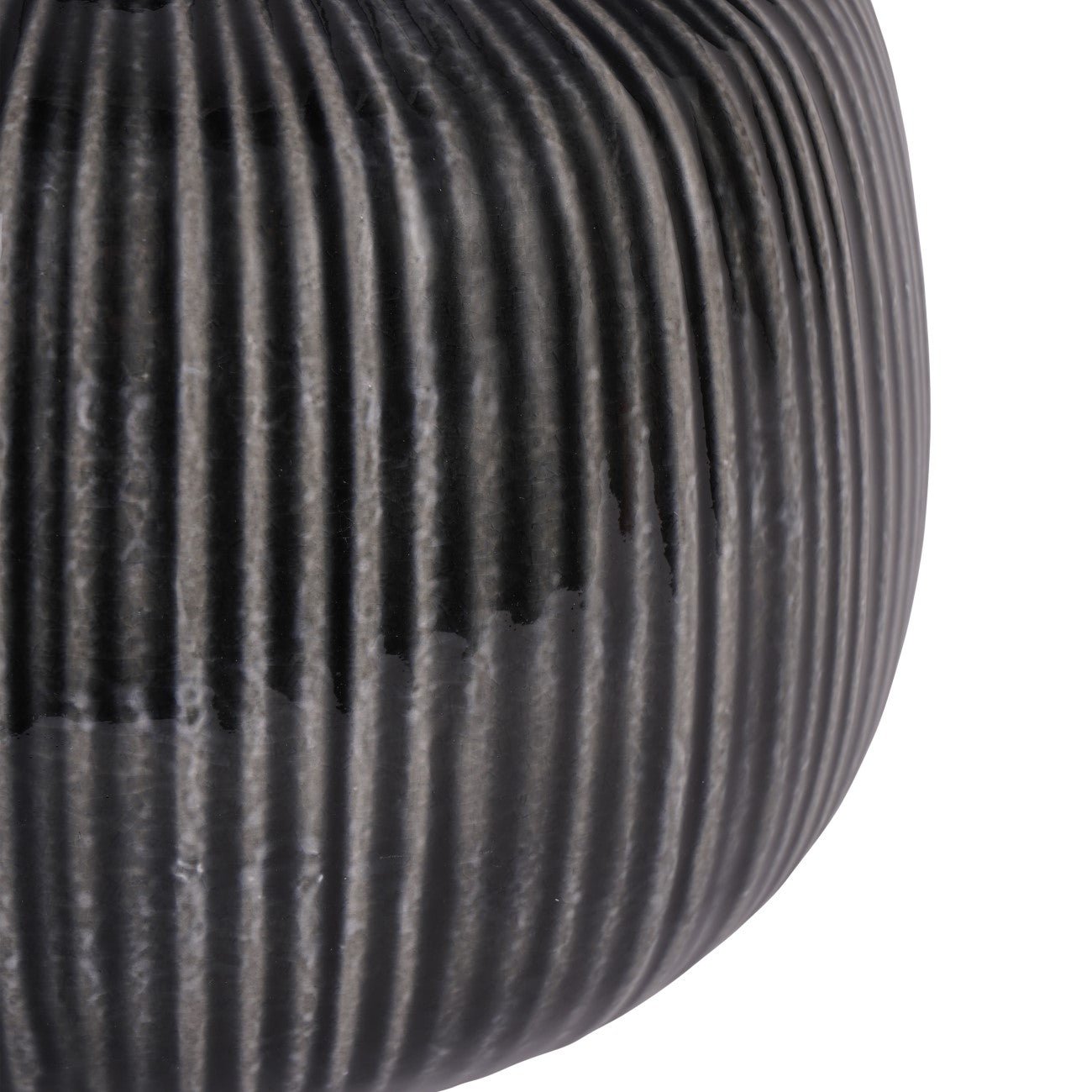 Bruno Ceramic Table Lamp Charcoal with Shade