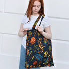 Burnt Orange Canvas Tote Bag