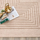 Calcutta Lines Natural Rug 120 x 170cm,160 x 230cm,80 x 150cm