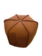 Candy footstool in bronze