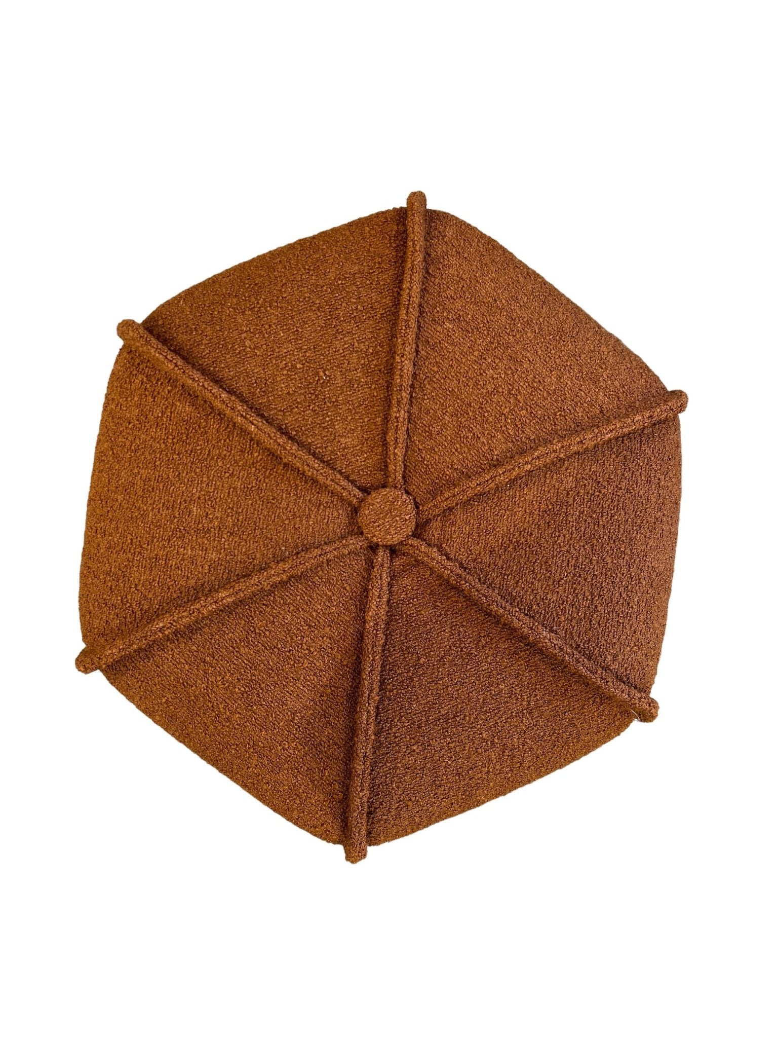 Candy footstool in bronze