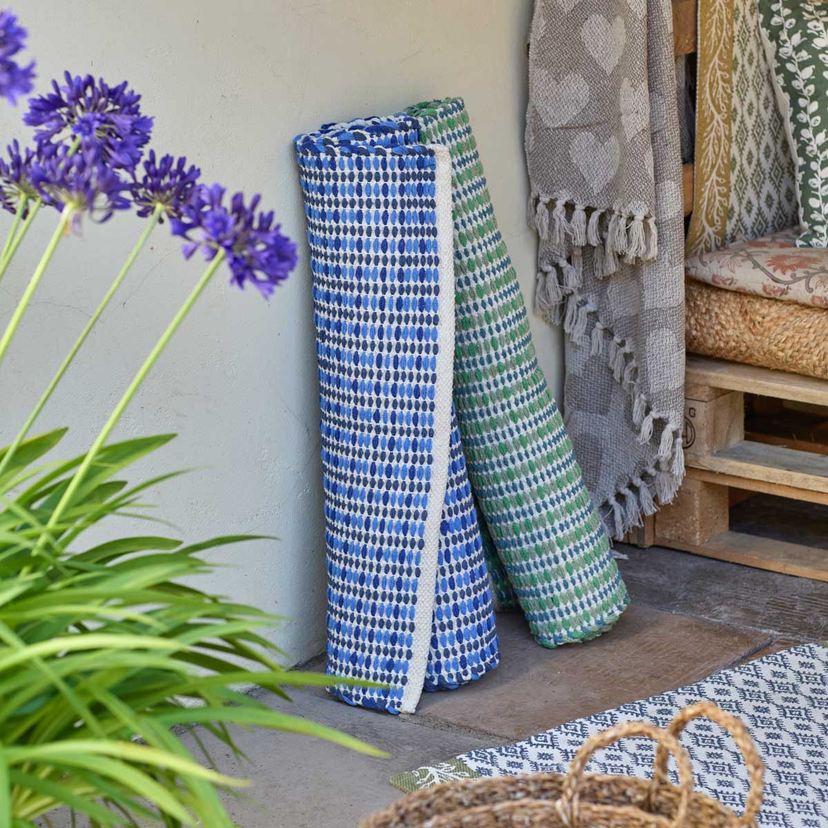 Capri Rug Blue,Green