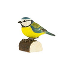 Carved Wooden Blue Tit