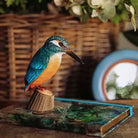Carved Wooden Kingfisher