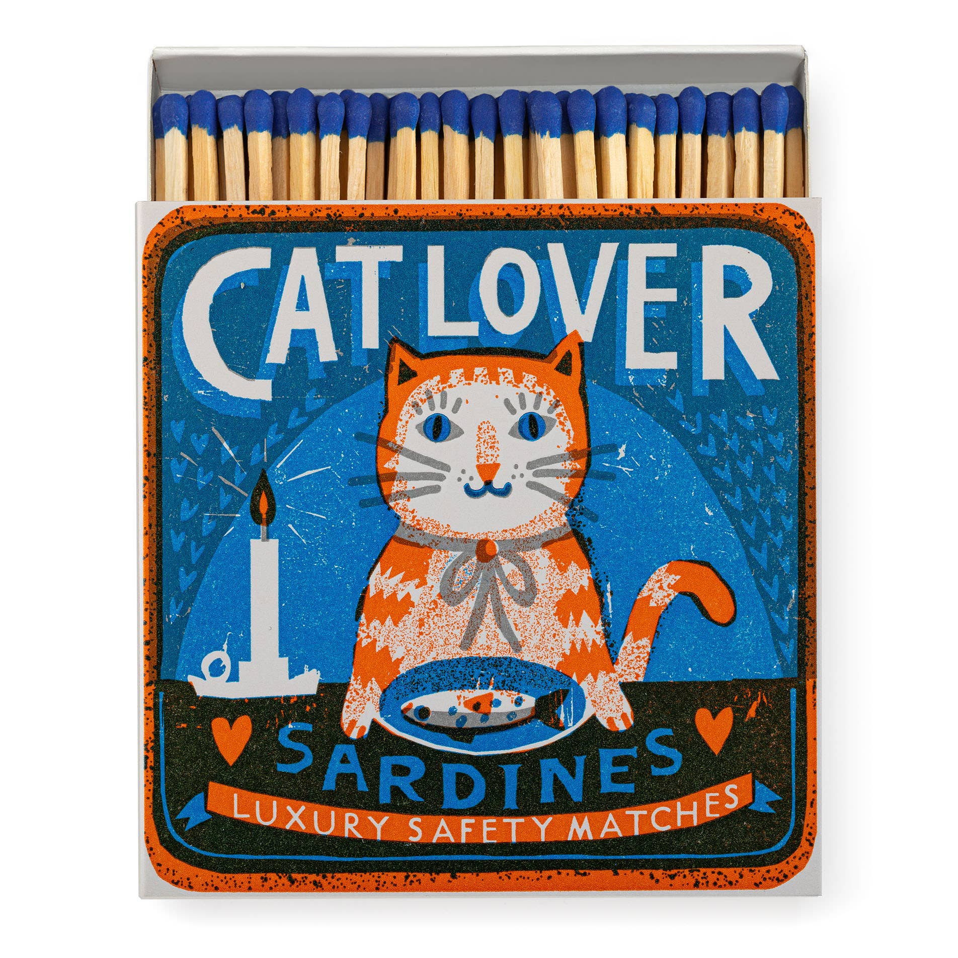 Cat Lover Square Matchbox