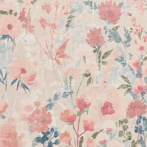 Catherine Lansfield Country Floral Rug, Natural 61 x 170cm,76 x 150cm,76 x 230cm,122 x 170cm,152 x 230cm