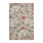 Catherine Lansfield Pippa Floral Rug, Natural 61 x 170cm,76 x 150cm,76 x 230cm,122 x 170cm,152 x 230cm