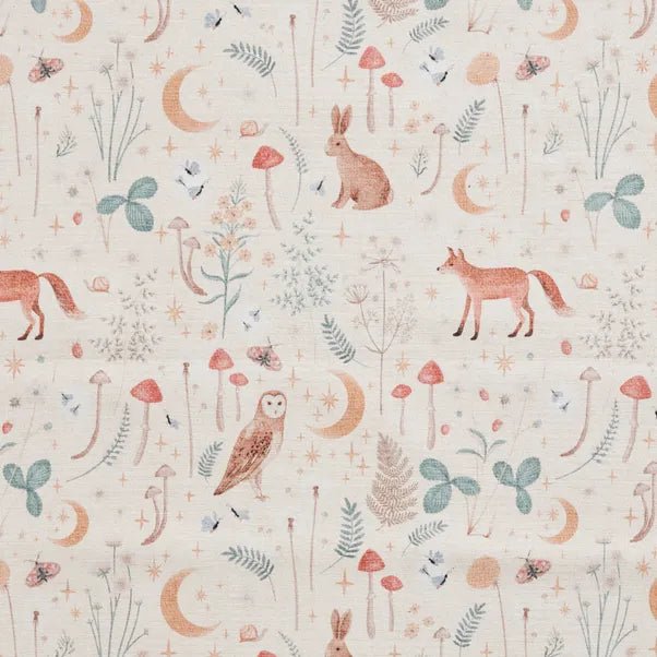 Catherine Lansfield Twilight Animals Rug, Natural 61 x 170cm,76 x 150cm,76 x 230cm,122 x 170cm,152 x 230cm