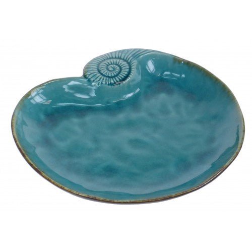 Ceramic Ammonite Shell Dish