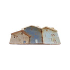 Ceramic Houses Plate