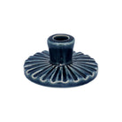 Ceramic Navy Candle Holder