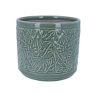 Ceramic Plant Pot, Dark Sage Rudbeckia Extra Large,Large,Small