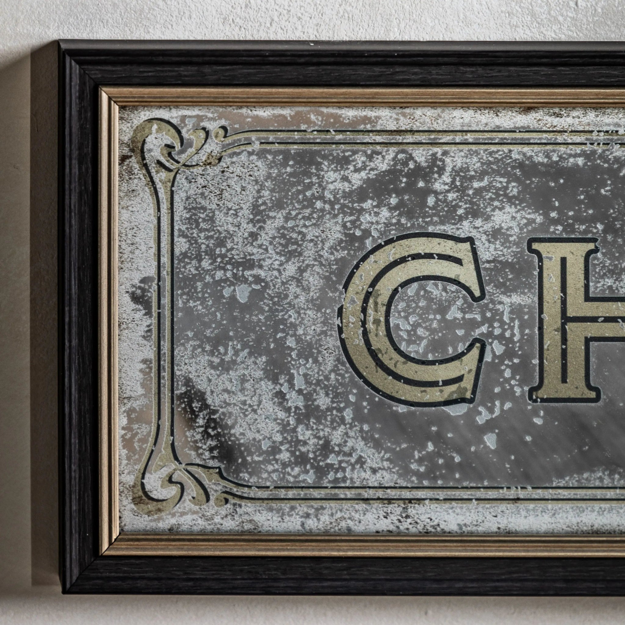 Champagne Bar Mirror