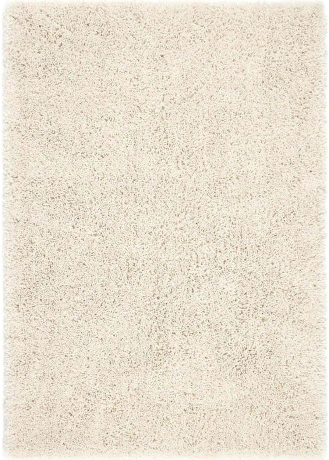 Chicago Shaggy Rug, Cream 110 x 160cm,133cm Circle,140 x 200cm,160 x 230cm,200 x 290cm,67 x 200cm,90 x 150cm