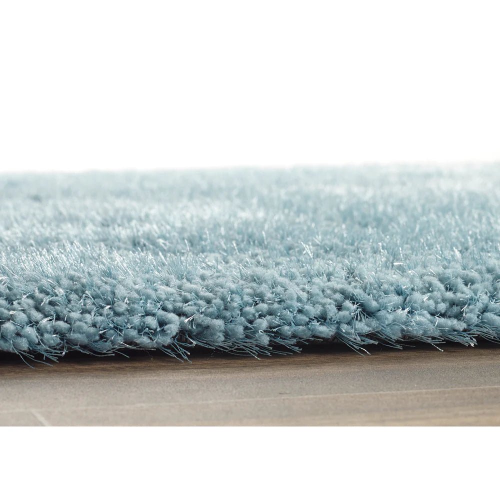 Chicago Shaggy Rug, Duck Egg 110 x 160cm,133cm Circle,140 x 200cm,160 x 230cm,200 x 290cm,67 x 200cm,90 x 150cm