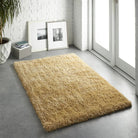 Chicago Shaggy Rug, Ochre 110 x 160cm,133cm Circle,140 x 200cm,160 x 230cm,200 x 290cm,67 x 200cm,90 x 150cm
