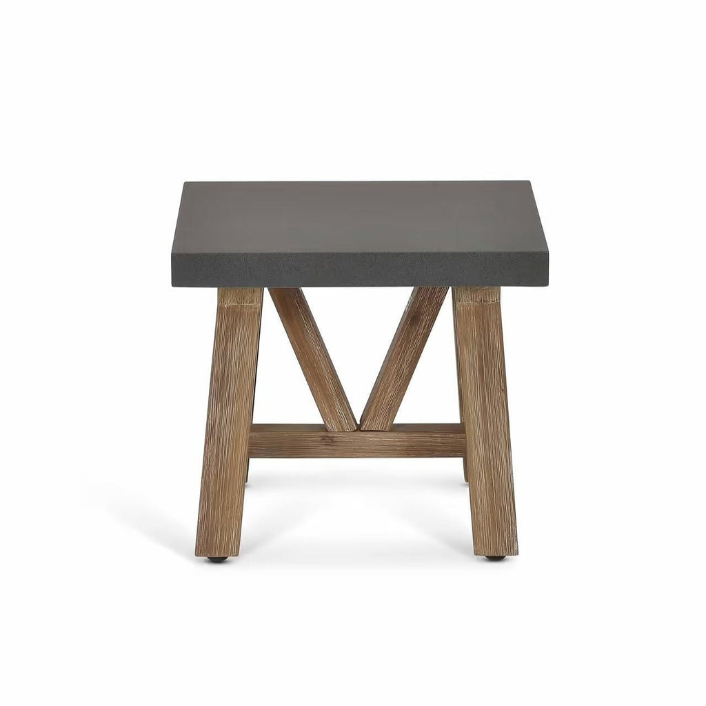 Chilford Stool Grey Slate